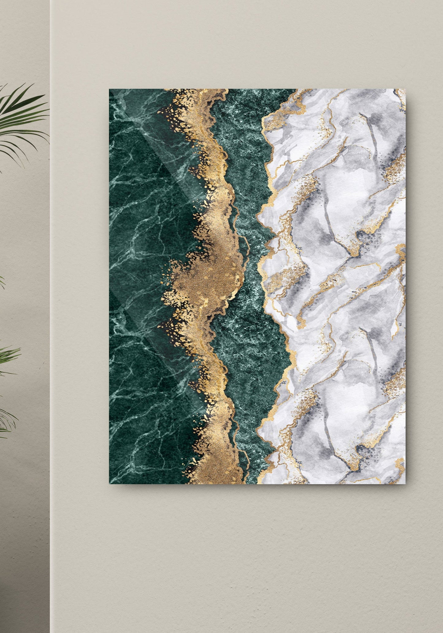 Dalgalar – Cam Tablo