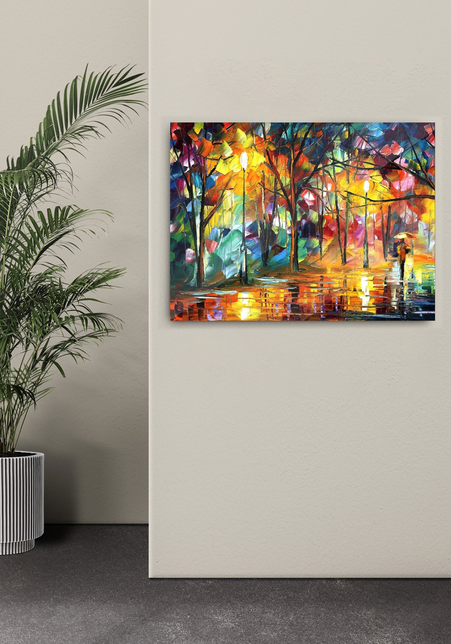 Işıklar ve Renkler – Cam Tablo