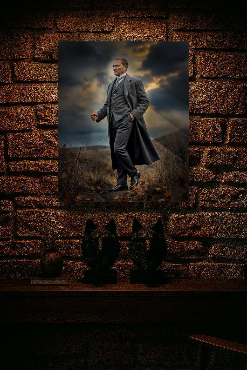 Mustafa Kemal Asaleti - Cam Tablo