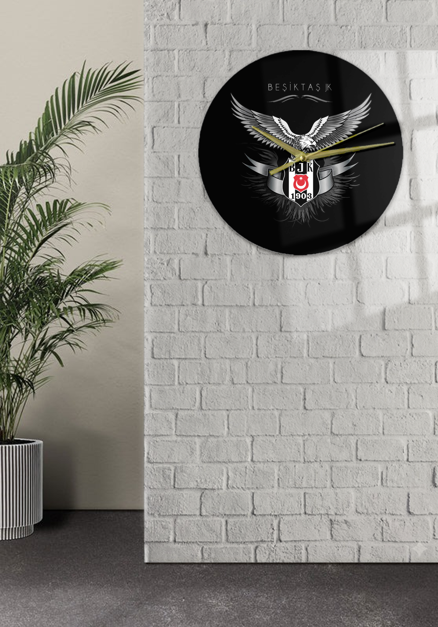 Beşiktaş Ruhu - Kişiye Özel Saat Tasarımı